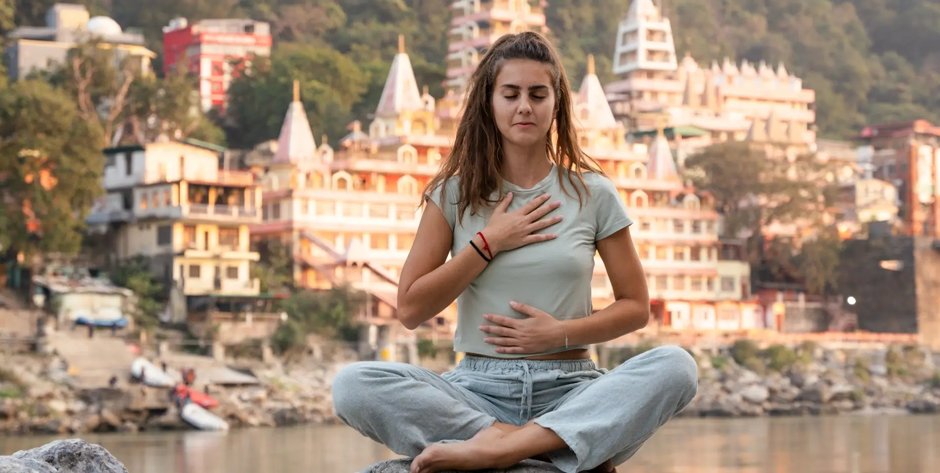 Yoga school in Rishikesh